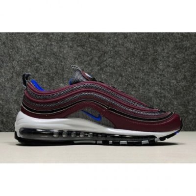 Nike Air Max 97 Cool Gri / Mavi / Bordo Koşu Ayakkabısı Türkiye - 7ZJHG1KF